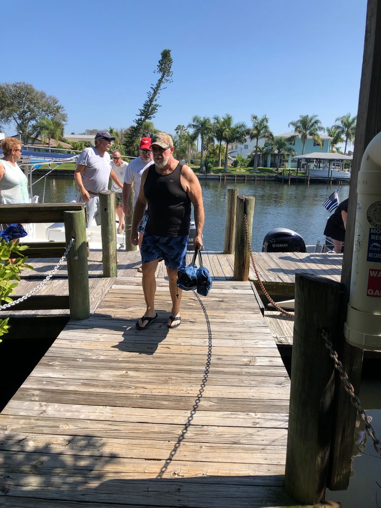 Island walking and food